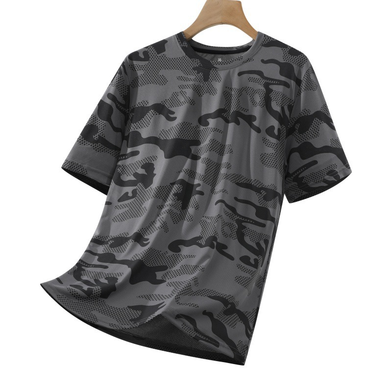 Men's Camo Stretch Athletic T-Shirt