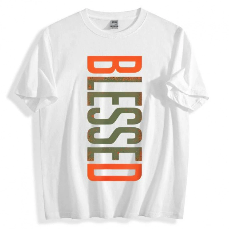 Blessed Vertical Graphic T-Shirt
