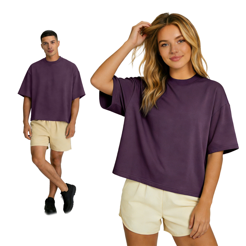 Drop Shoulder Relaxed Fit Casual T-Shirt