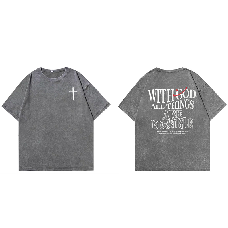 Men's Vintage Graphic Cotton Tee