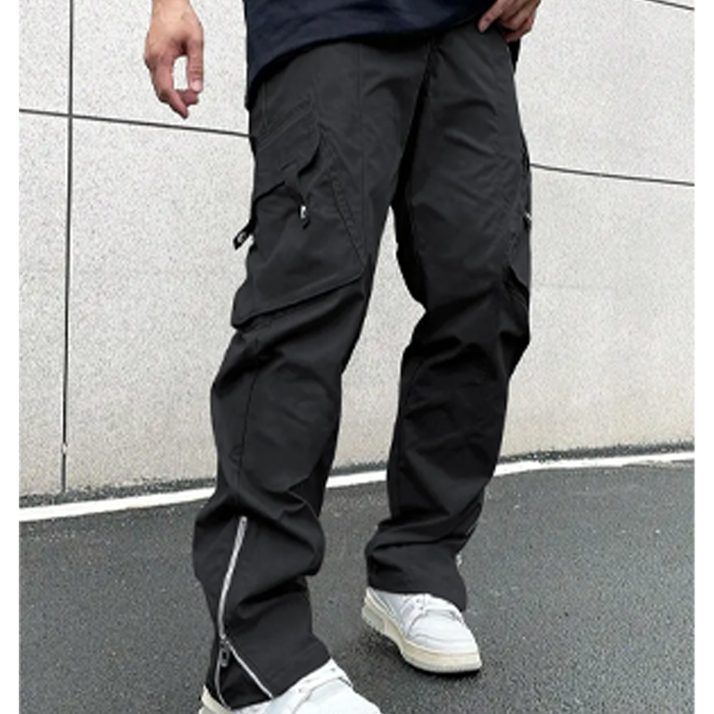 Men's Ankle-Zip Utility Cargo Pants