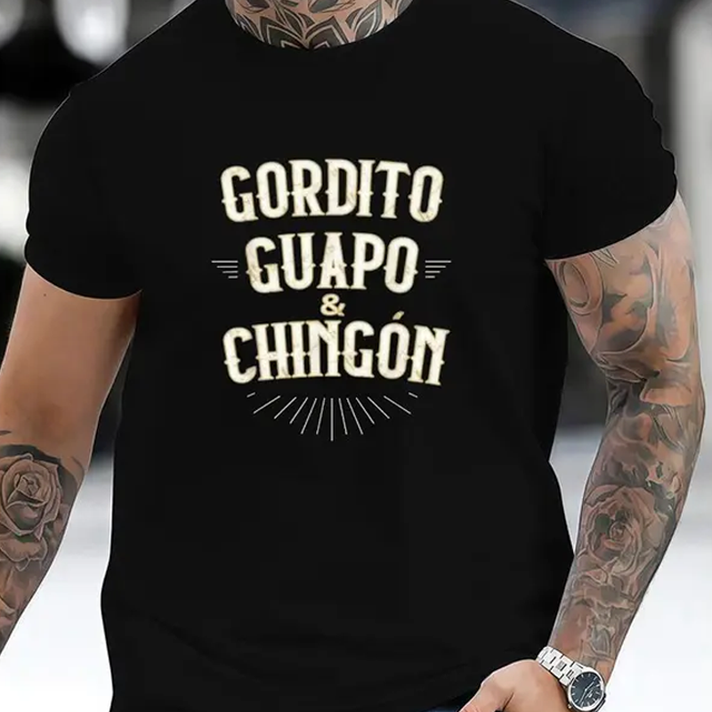 Men's Gordito Guapo Chingón Graphic Tee