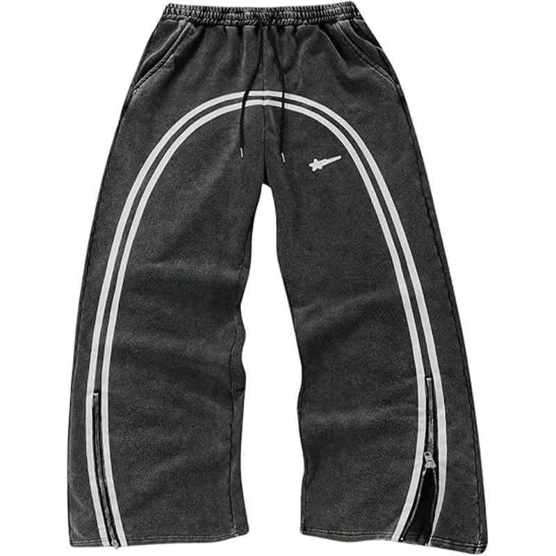 Men's Striped Sweatpants
