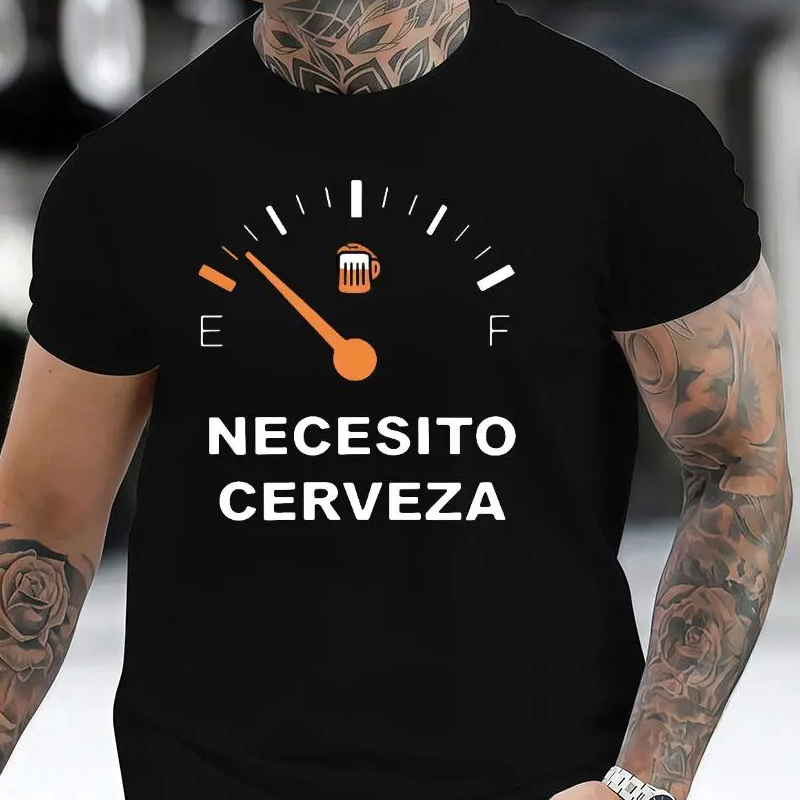 Men's Necesito Cerveza Cotton Tee