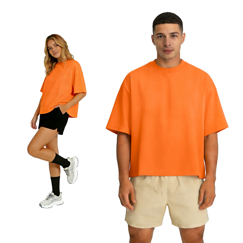 Drop Shoulder Relaxed Fit Casual T-Shirt