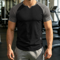Men's Slim Fit V-Neck Athletic Tee