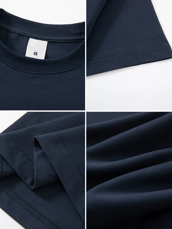 Drop Shoulder Relaxed Fit Casual T-Shirt