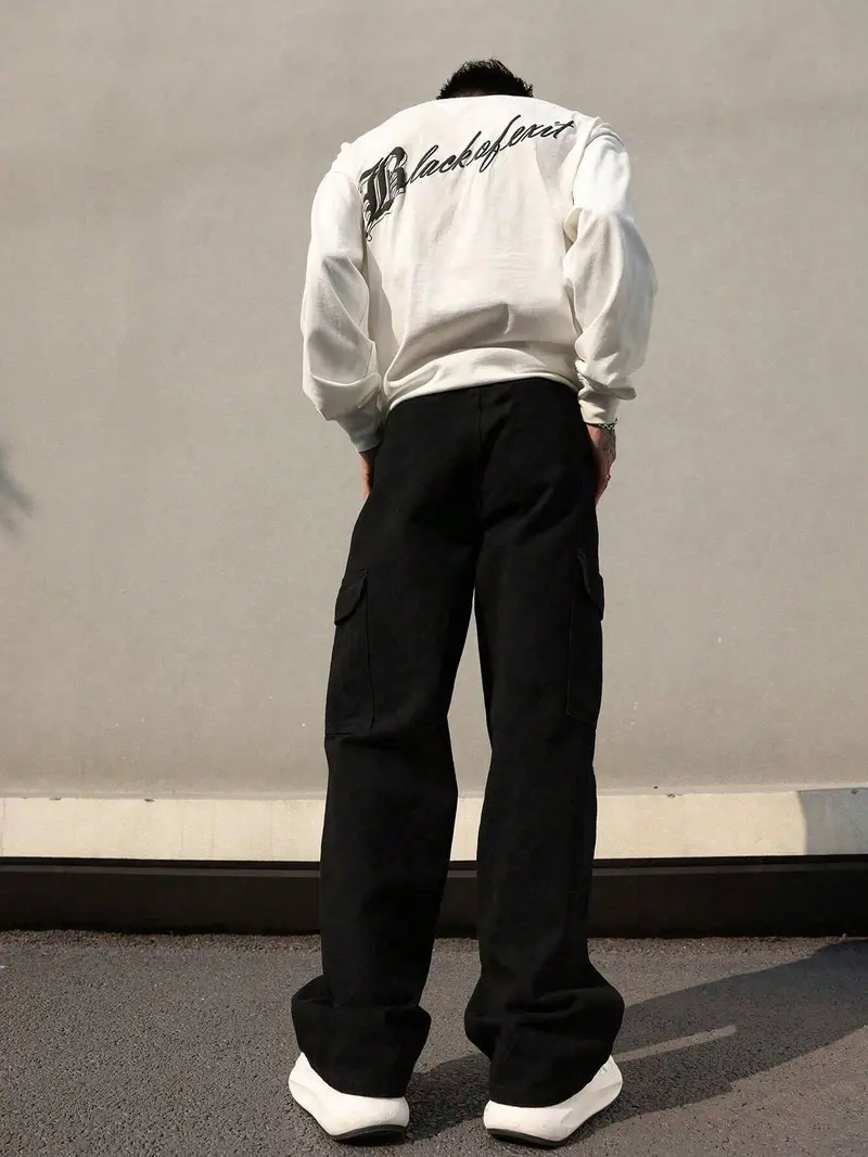 Men's Baggy Multi-Pocket Cargo Pants