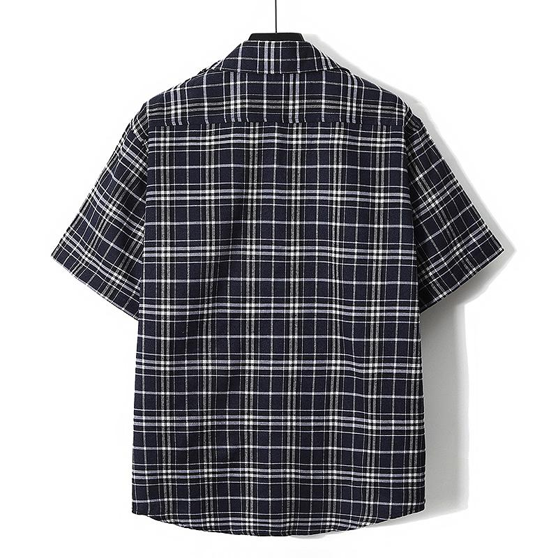 Vintage Plaid Loose-Fit Shirt