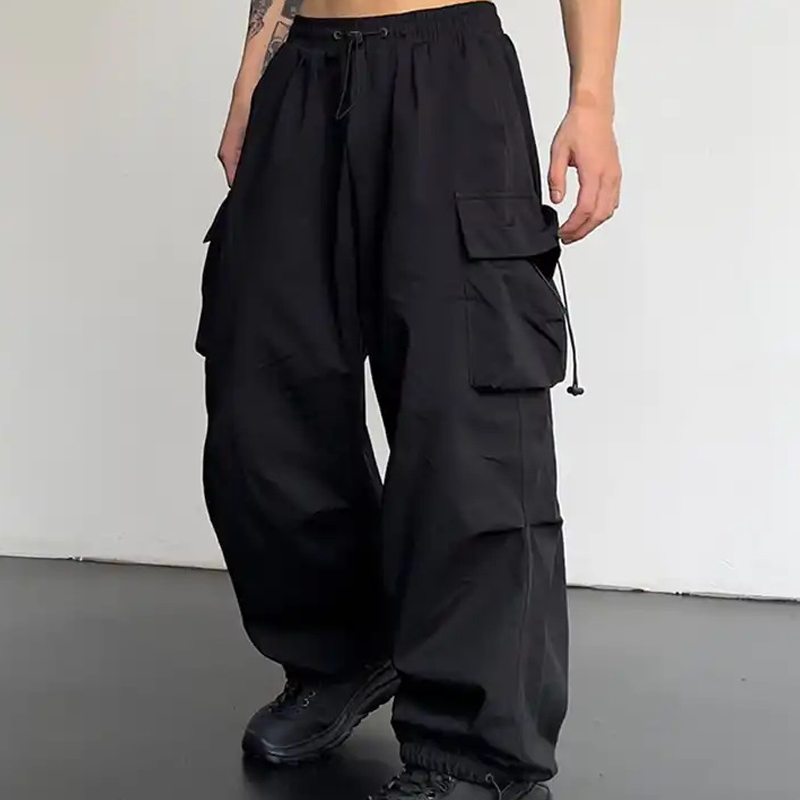 Men's Baggy Multi-Pocket Cargo Pants