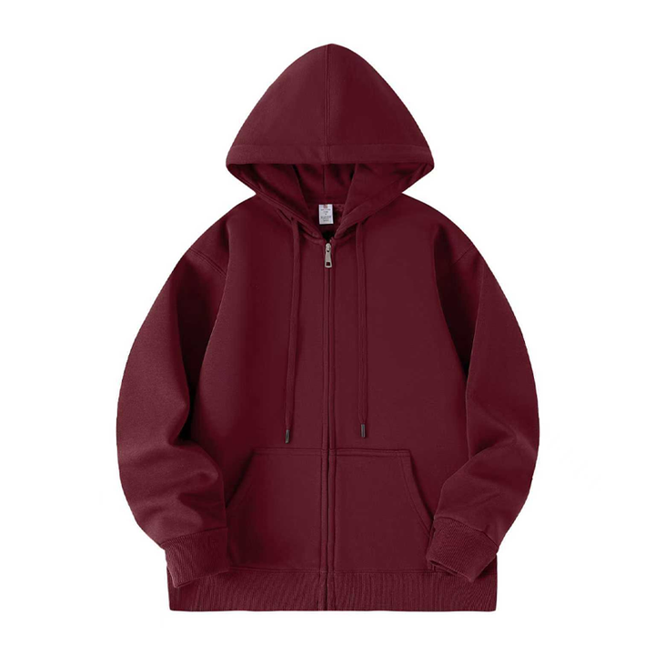 Full Zip Hooded Sweatshirt