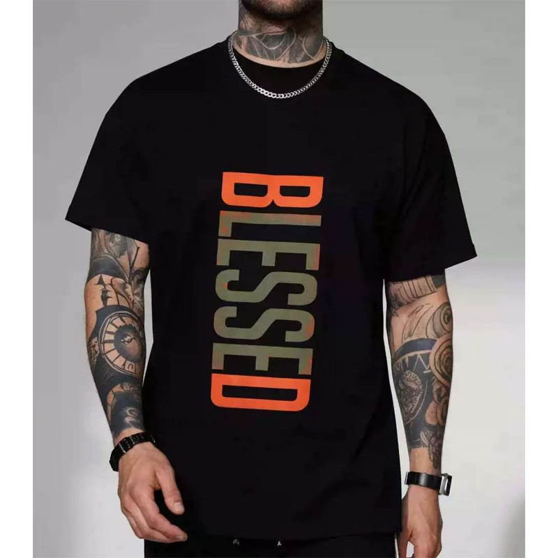 Blessed Vertical Graphic T-Shirt