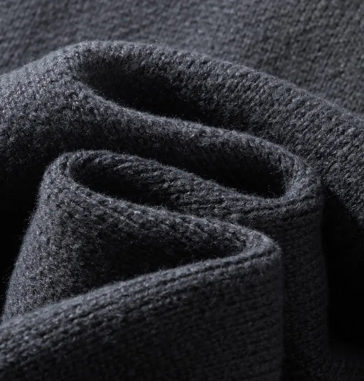 Hooded Knit Button Cardigan