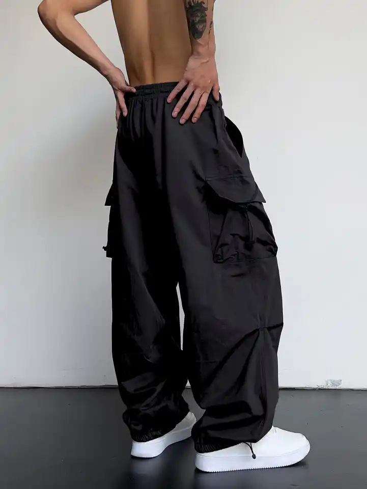 Men's Baggy Multi-Pocket Cargo Pants