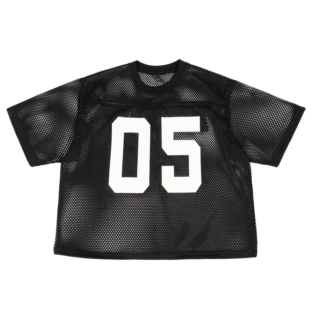 Oversized Football Mesh Jersey Shirt