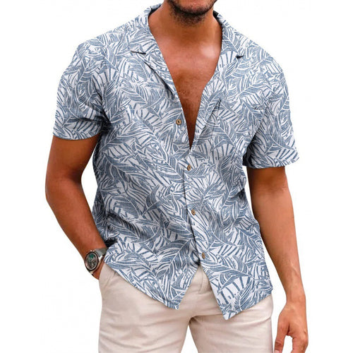 Men's Floral Beach Shirt