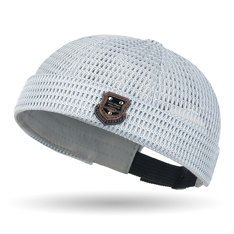 Adjustable Mesh Streetwear Skull Cap