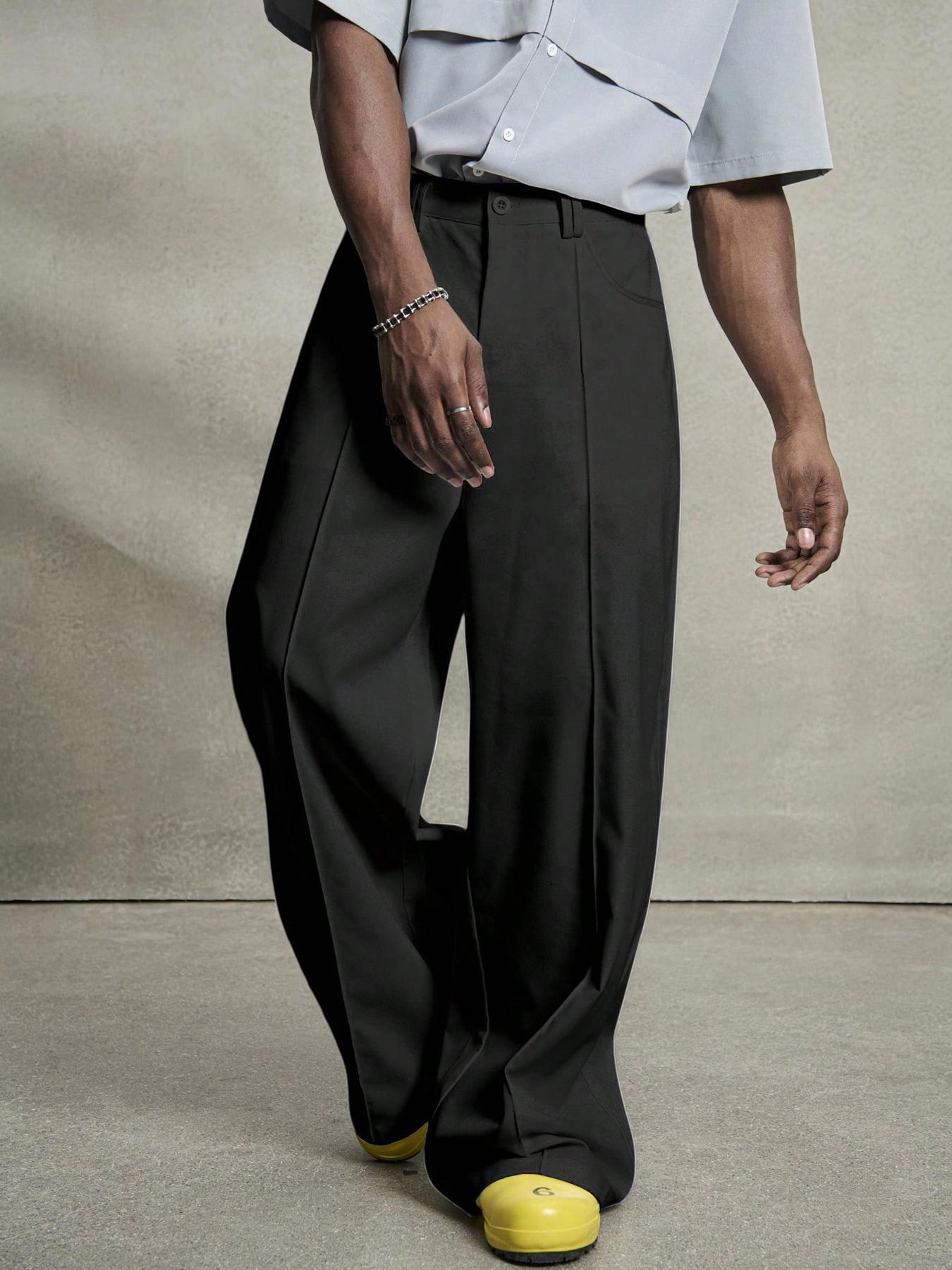 Men's Lightweight Wide-Leg Casual Pants