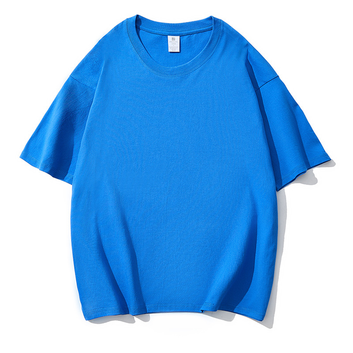 Relaxed Crew Neck Basic T-Shirt