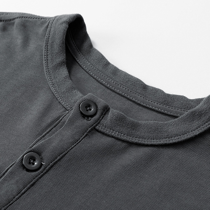 Ribbed Cuff Crewneck Long Sleeve Tee