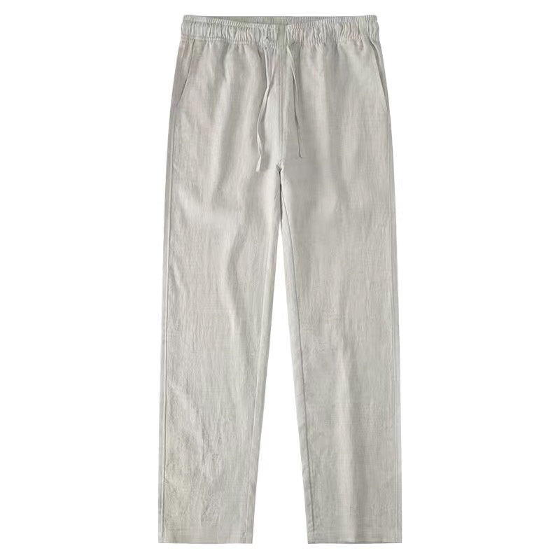 Relaxed Wide-Leg Drawstring Pants