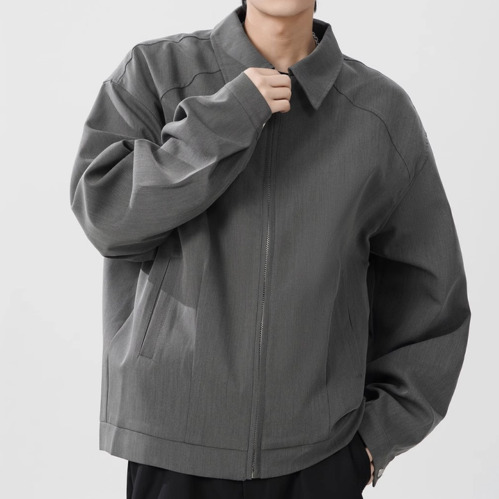 Casual Utility Collar Jacket