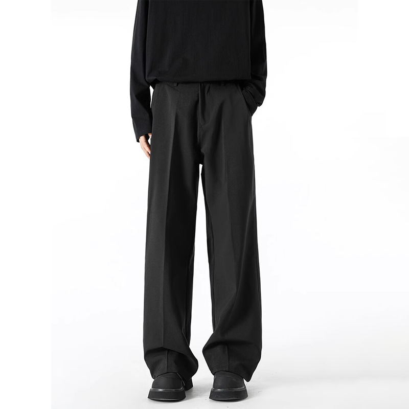 Regular Fit Button-Fly Trousers
