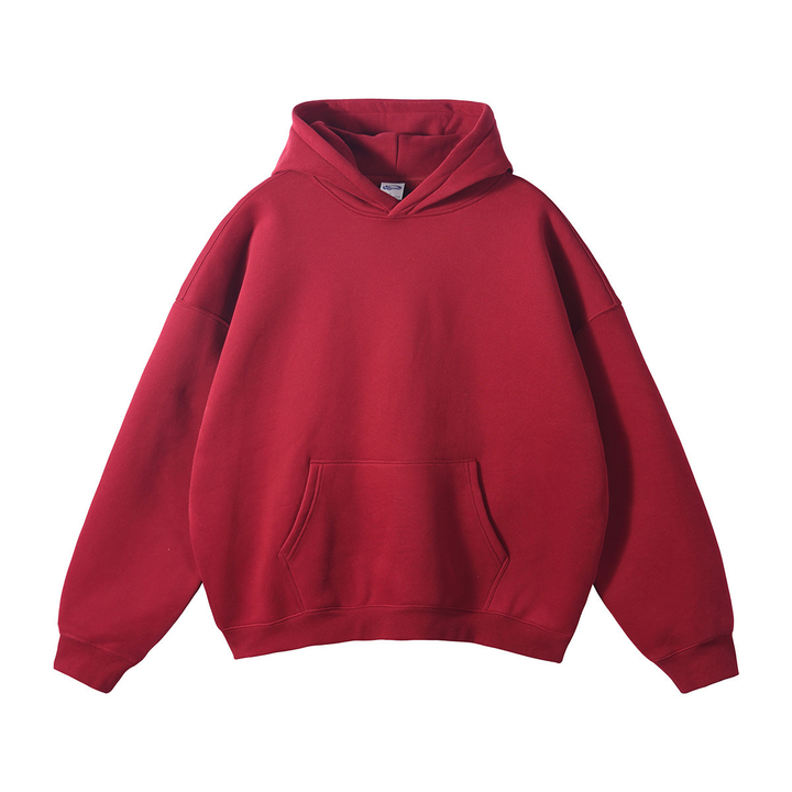 Breathable Regular-Fit Pullover Hoodie
