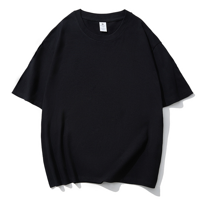 Relaxed Crew Neck Basic T-Shirt