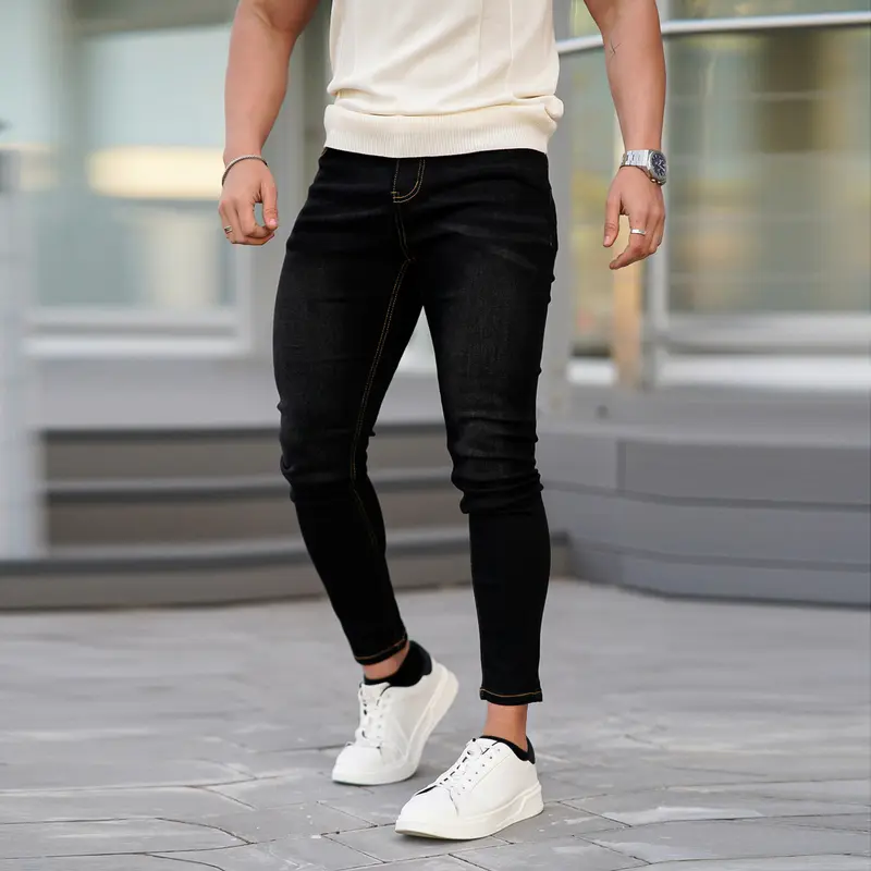 Men's Stretch Slim Tapered Jeans