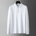 Men's Solid Long Sleeve Quick-Dry Polo