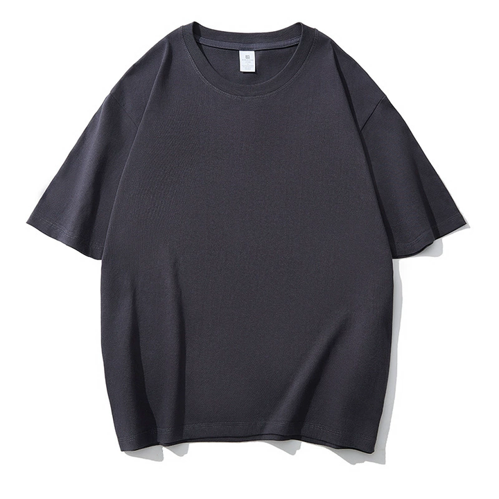 Relaxed Crew Neck Basic T-Shirt