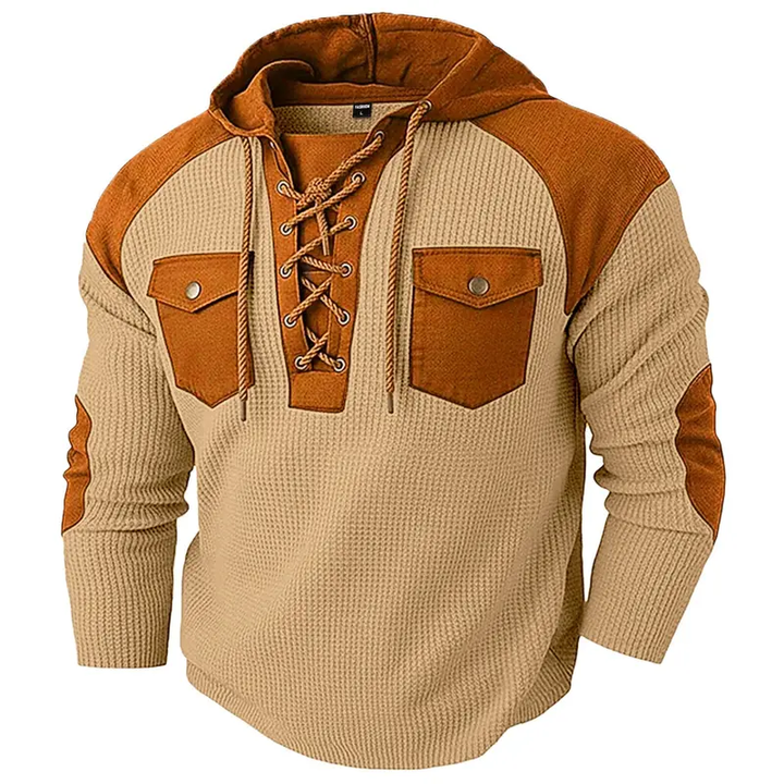Casual Drawstring Pullover Hoodie