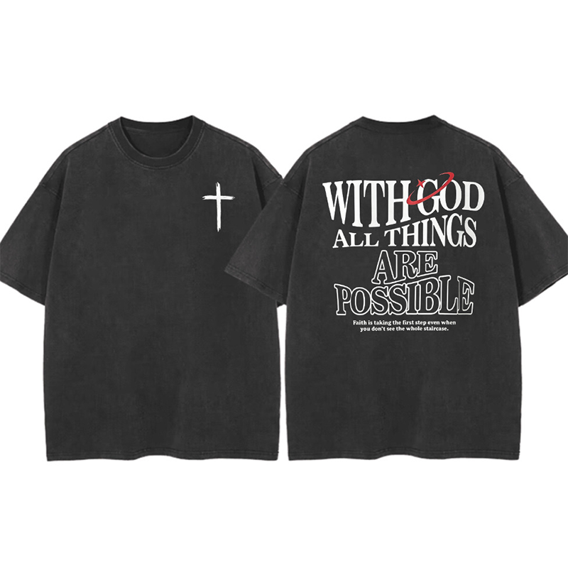 Men's Vintage Graphic Cotton Tee