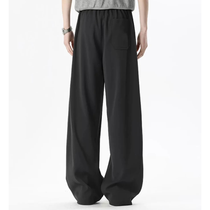 Oversized Draped Wide-Leg Pants