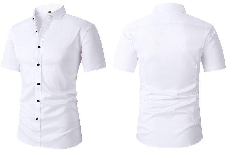 Men's Stretch Slim Fit Button-Down Shirt