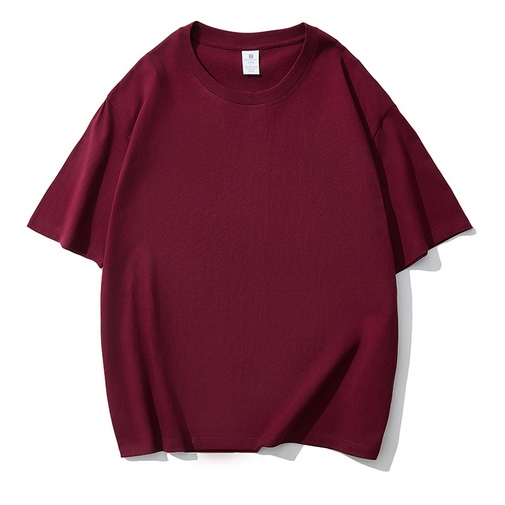 Relaxed Crew Neck Basic T-Shirt