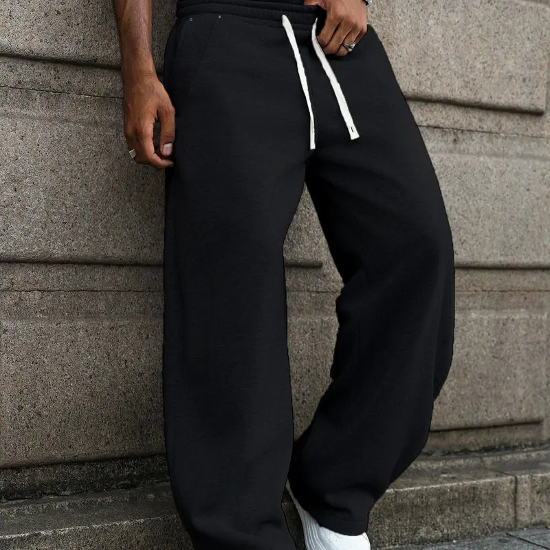 Men's Baggy Wide-Leg Casual Sweatpants
