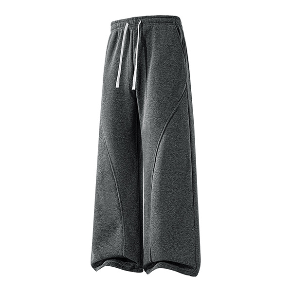 Light-Fleece Wide-Leg Sweatpants