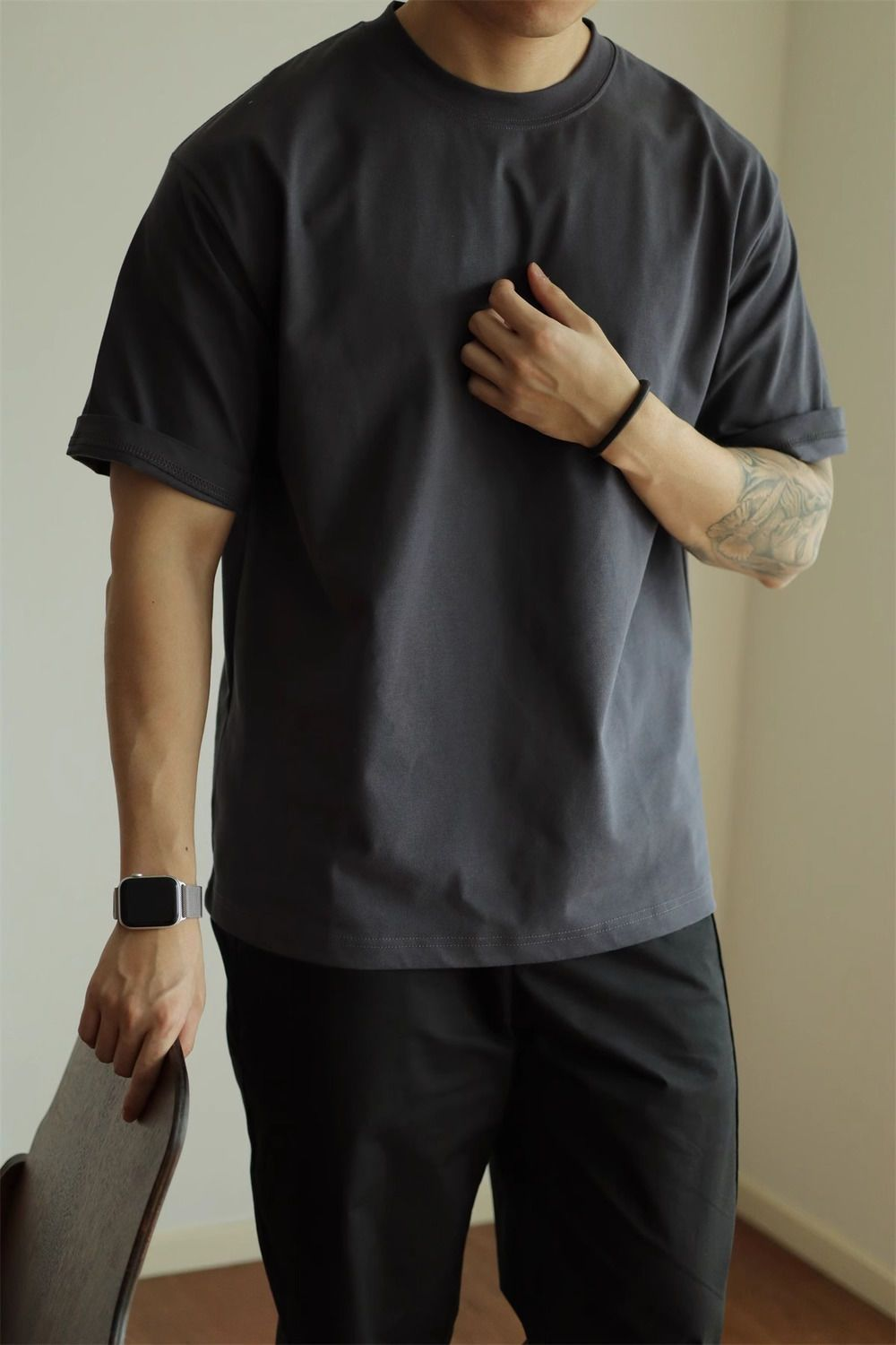 Men's Heavyweight Drop-Shoulder Tee