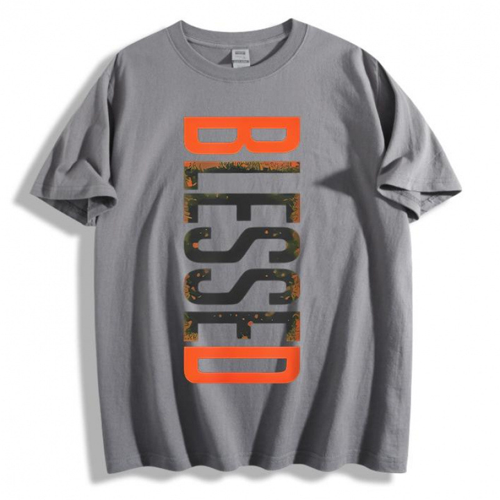 Blessed Vertical Graphic T-Shirt