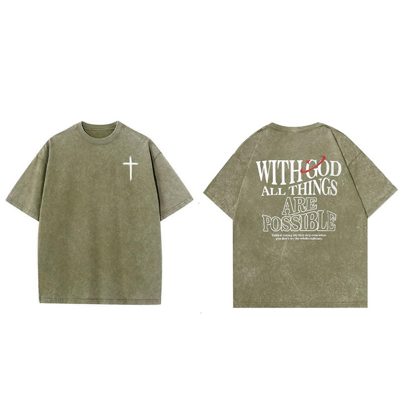 Men's Vintage Graphic Cotton Tee
