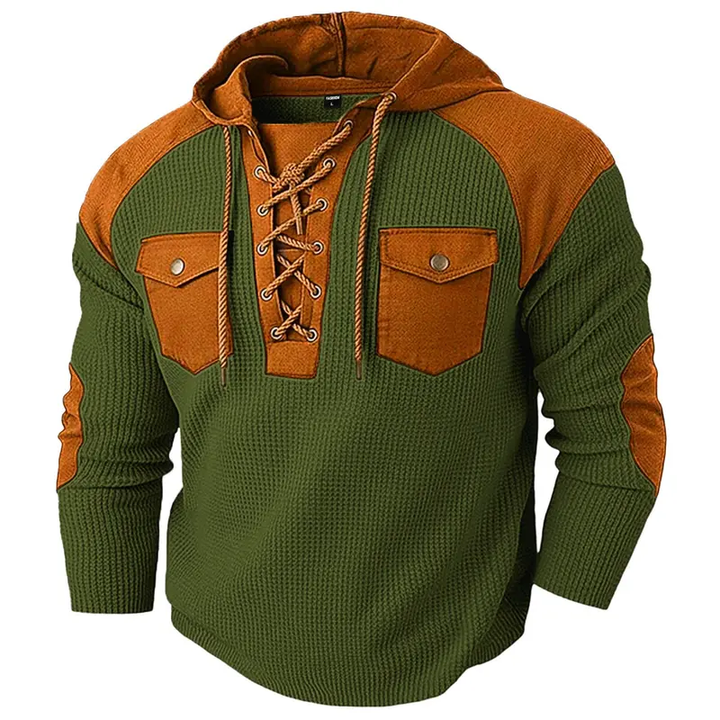Casual Drawstring Pullover Hoodie