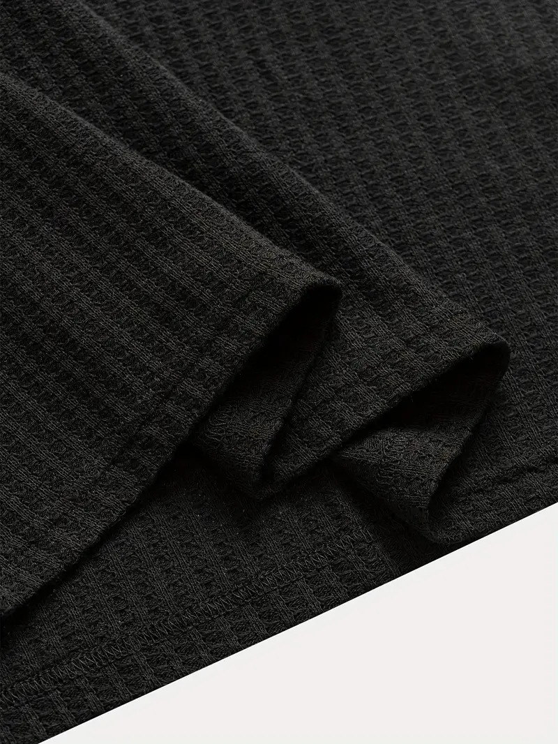 Textured Knit Polo Shirt