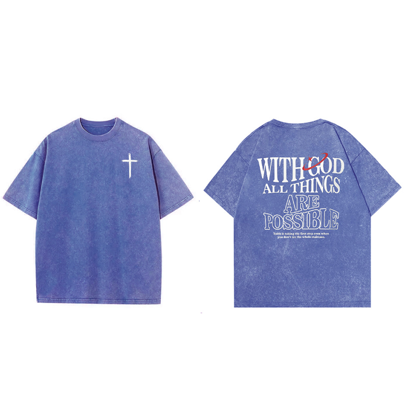 Men's Vintage Graphic Cotton Tee