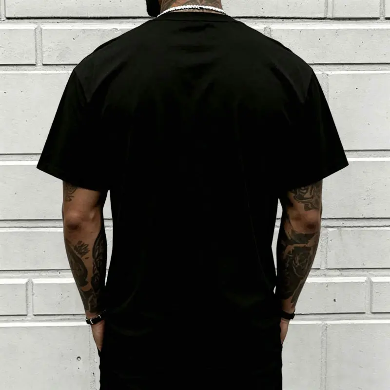 Men's God Over All Streetwear Cotton Tee