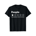 Men's Funny 1-Star Review Cotton Tee