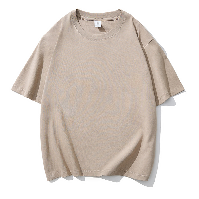 Relaxed Crew Neck Basic T-Shirt