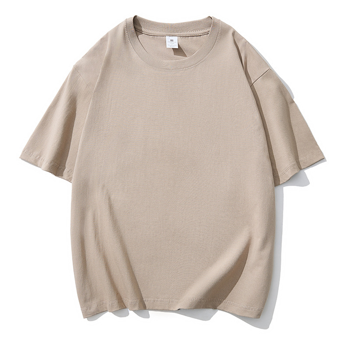 Relaxed Crew Neck Basic T-Shirt