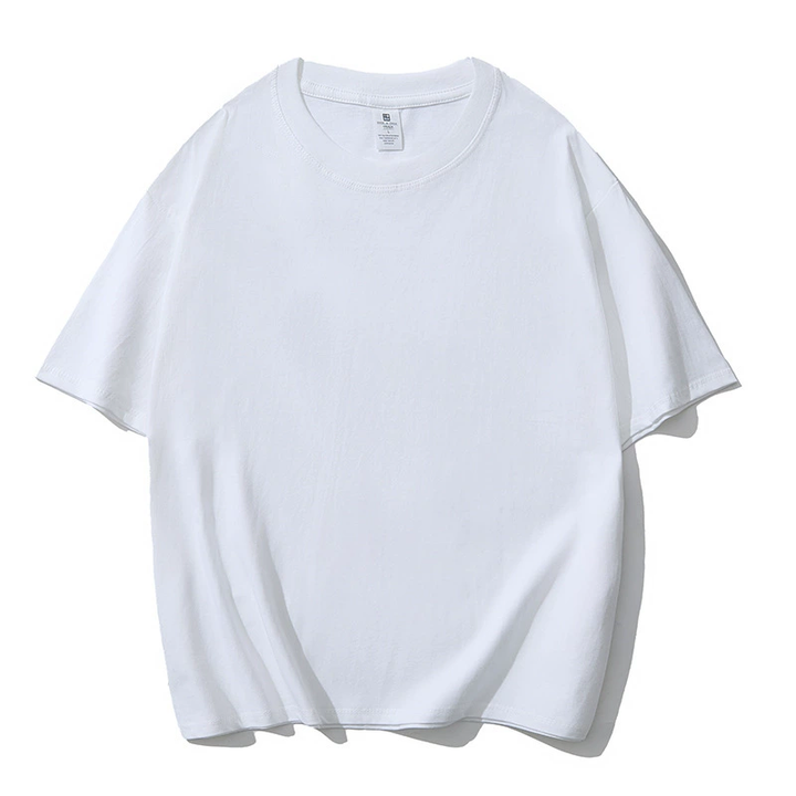 Relaxed Crew Neck Basic T-Shirt